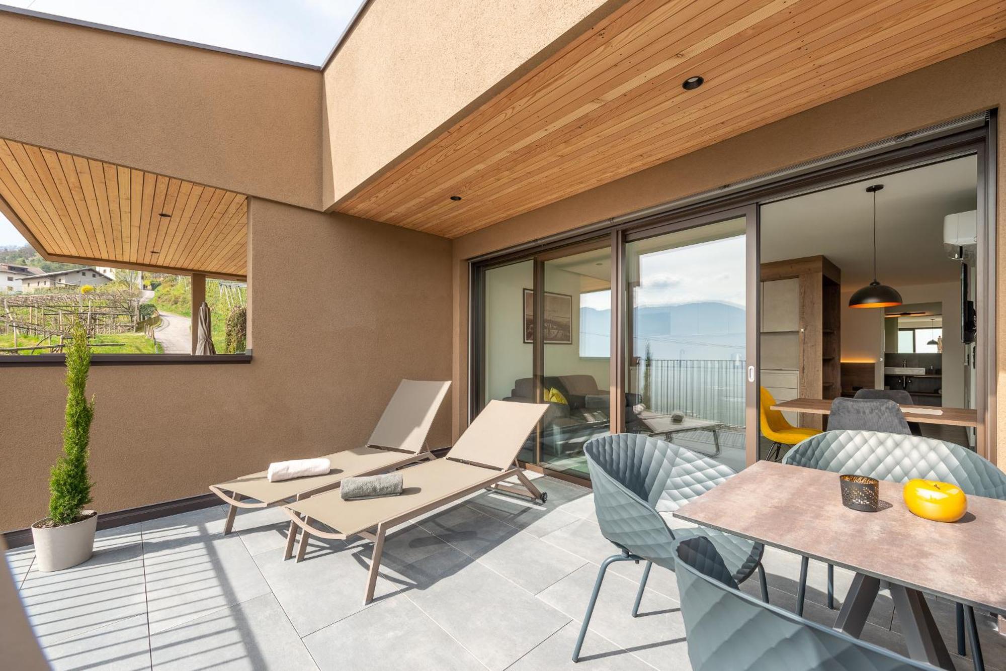 Apfelhof Apartamento Termeno Exterior foto